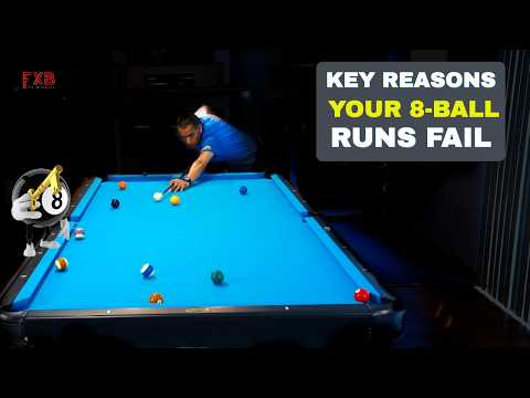 How to Run Out in 8 Ball ~ From the Top ~ (Free Pool Lessons)
