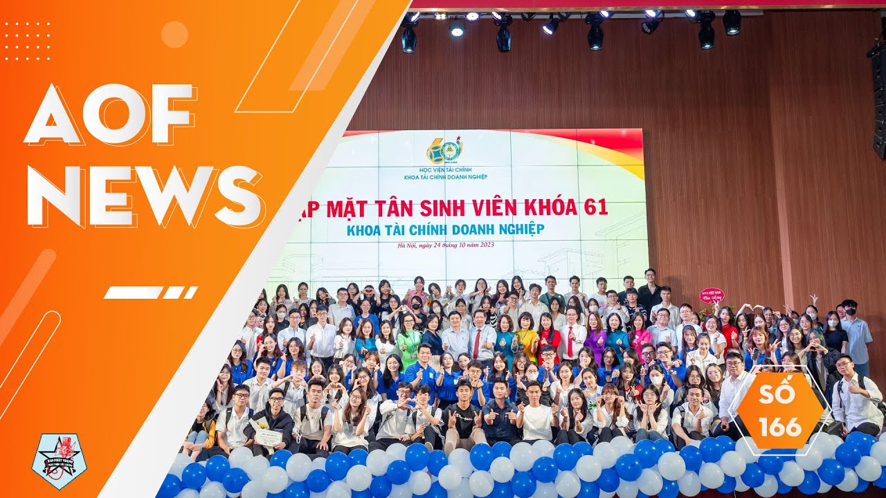 AOF NEWS SỐ 166: Ký kết thỏa thuận hợp tác giữa Học viện Tài chính và ICDL Việt Nam