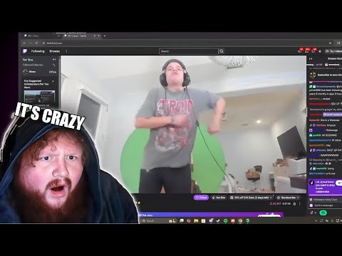 CaseOh Loses It Watching Shirtless Dancing on Jynxzi’s Stream