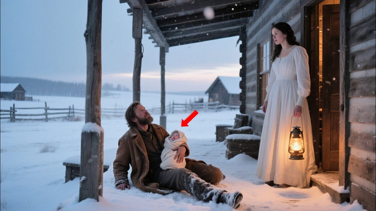 A Struggling Widower Collapsed at Her Door , She Took Him In with His Newborn and Became His Wife