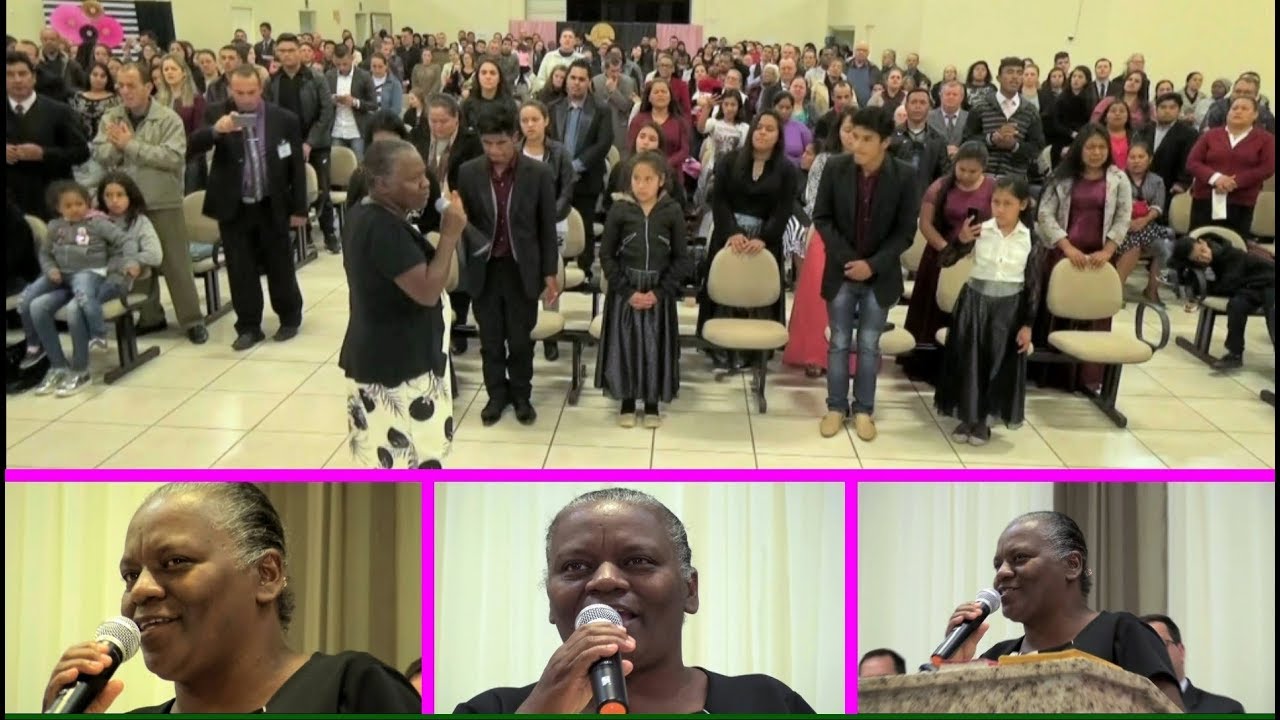 CANTORA NEIDE MARCIEL NA IADPUB ESTRELA -  SABADO  - DIA 10/ 08/ 2019 - LOUVOR.