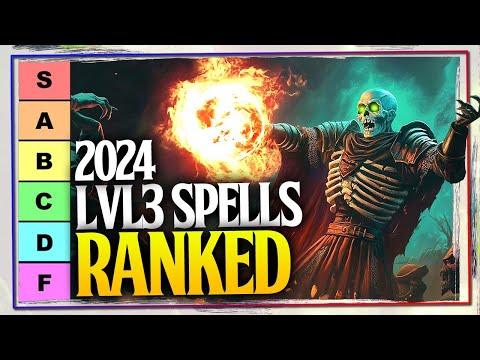 Ranking EVERY 3rd Level Spell in the 2024 Player's Handbook #dnd #dungeonsanddragons