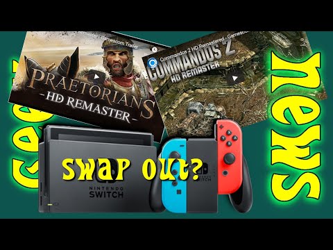 Nintendo Switch Swap, Praetoreans and Commandos 2 Remasters, Ancestors game and more!