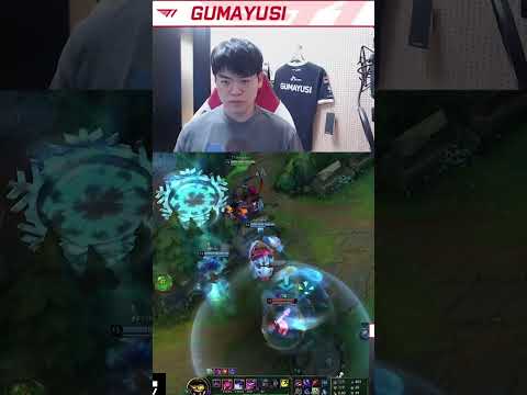 What Was That | T1 Gumayusi với " meta " Cho'gath đi Bot #shorts