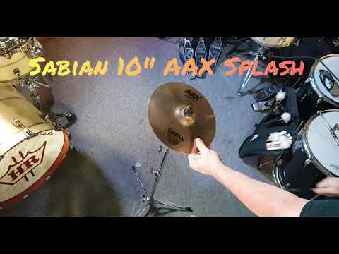 11 different Splash Cymbals and 1 Chopper Disk #sabian