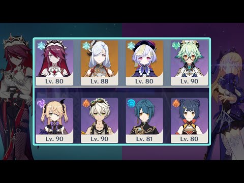 Rosaria Cryo Supremacy - Fischl National | Spiral Abyss 3.1/3.2 floor 12 9 stars