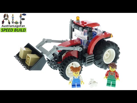 Vidéo LEGO City 60287 : Le tracteur