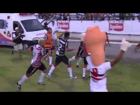 2º Gol do Santa Cruz, Dênis Marques Santa Cruz 2 x 1 Sport   Pernambucano 2013
