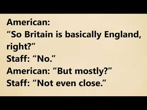 When Americans Visit Britain With Movie-Level Expectations