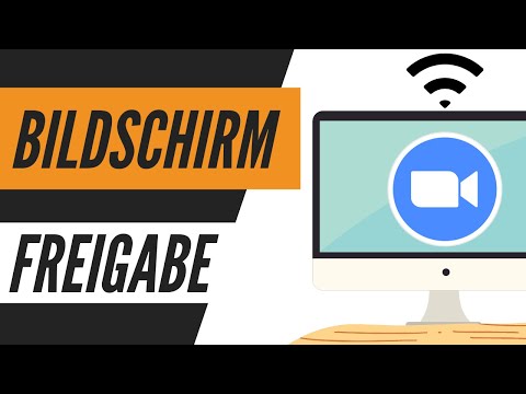 Zoom Bildschirm teilen (Tutorial) Bildschirmfreigabe für Präsentationen