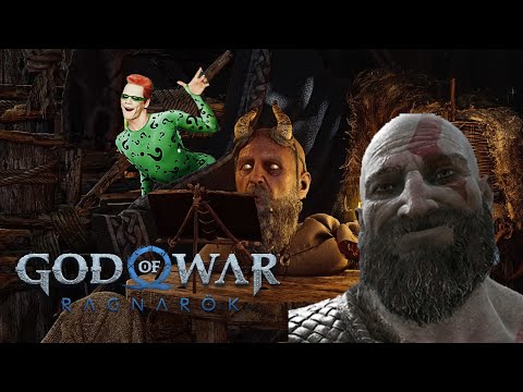 Mamir finally tells Kratos a riddle he likes | God of War Ragnarök