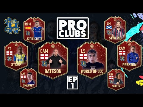 PRO CLUBS INVITATIONAL Ep1 - feat. BATESON87, JCC, MEYLER, AZPILICUETA, HASHTAG HARRY!
