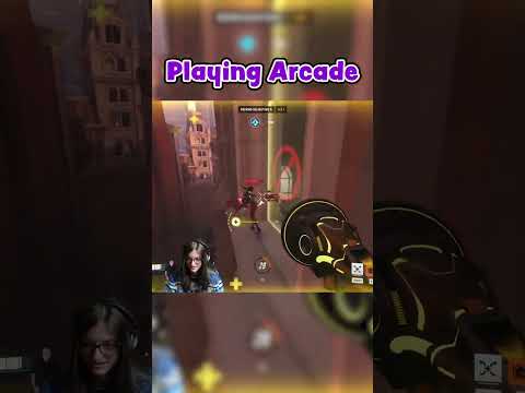 Overwatch Arcade vs Competitive #overwatch2 #overwatch #shorts #gaming