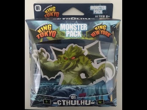 The Purge: # 1703 King of Tokyo/New York: Monster Pack - Cthulhu: The First Character Pack to Add Even More Content to your Game