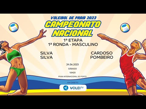 SILVA/SILVA vs CARDOSO/POMBEIRO - 1.ª ETAPA CNVP 2023
