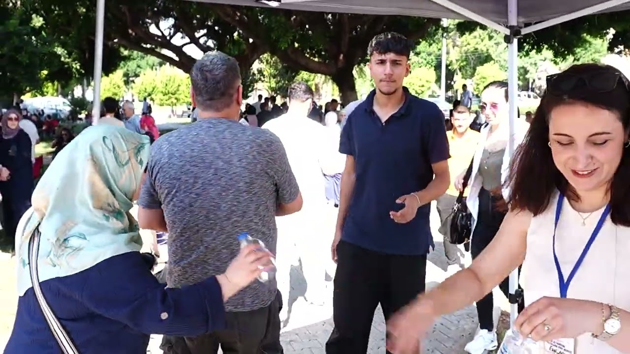 MERSİN BÜYÜKŞEHİR, YKS HEYECANINDA ÖĞRENCİ VE VELİLERİN YANINDA YER ALDI