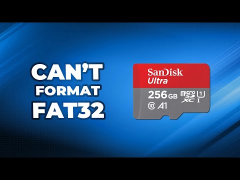 Why Can’t I Format My SD Card to FAT32