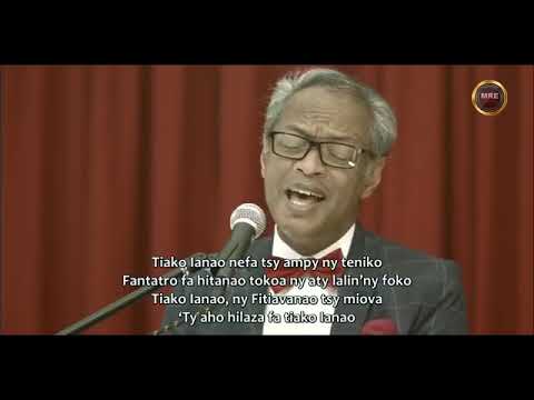 Pasteur Jocelyn RANJARISON - Tiako IANAO de Voahirana