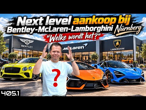 Next level aankoop Lamborghini McLaren Bentley Nürnberg en jullie gaan mee | Huracan Spyder detailen