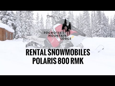 Togwotee Mountain Lodge Sleds: Polaris 800