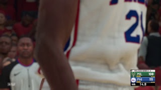 Yr 1 Playoffs Rd 1 Gm 4: Bucks @ 76ers (3-0 PHI)