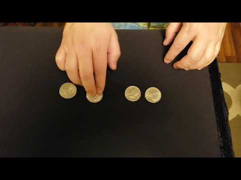 One Handed Coin Matrix Magic Trick is Hysteria!
