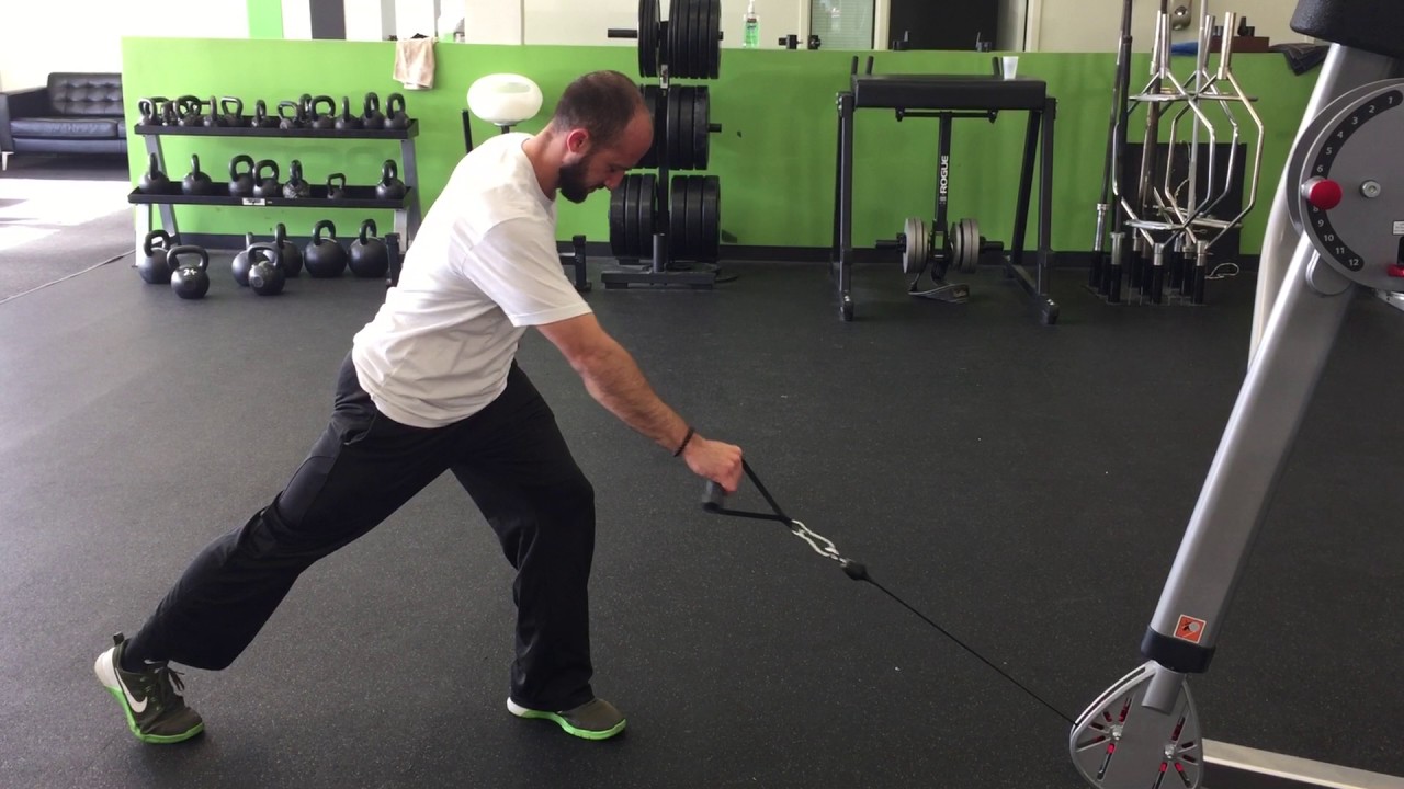 Split stance single arm row sale