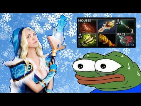 Crystal Maiden Mid Is Not To Be Taken Lightly