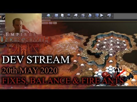 Empires of the Undergrowth Dev Stream 20th May 2020 - Fixes and Balance and Fire Ants