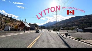 LYTTON BC (BRITISH COLUMBIA) CANADA 2025 - GOLD COUNTRY - Village