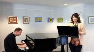 Singing in the rain (Jamie Cullum version) - Robert and Lauren Piano and Violin Duo