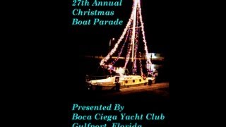 preview picture of video 'BCYC Christmas Boat Parade Gulfport Florida'