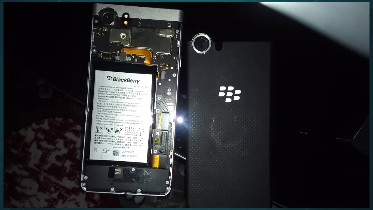 Blackberry KeyOne Back Cover Install