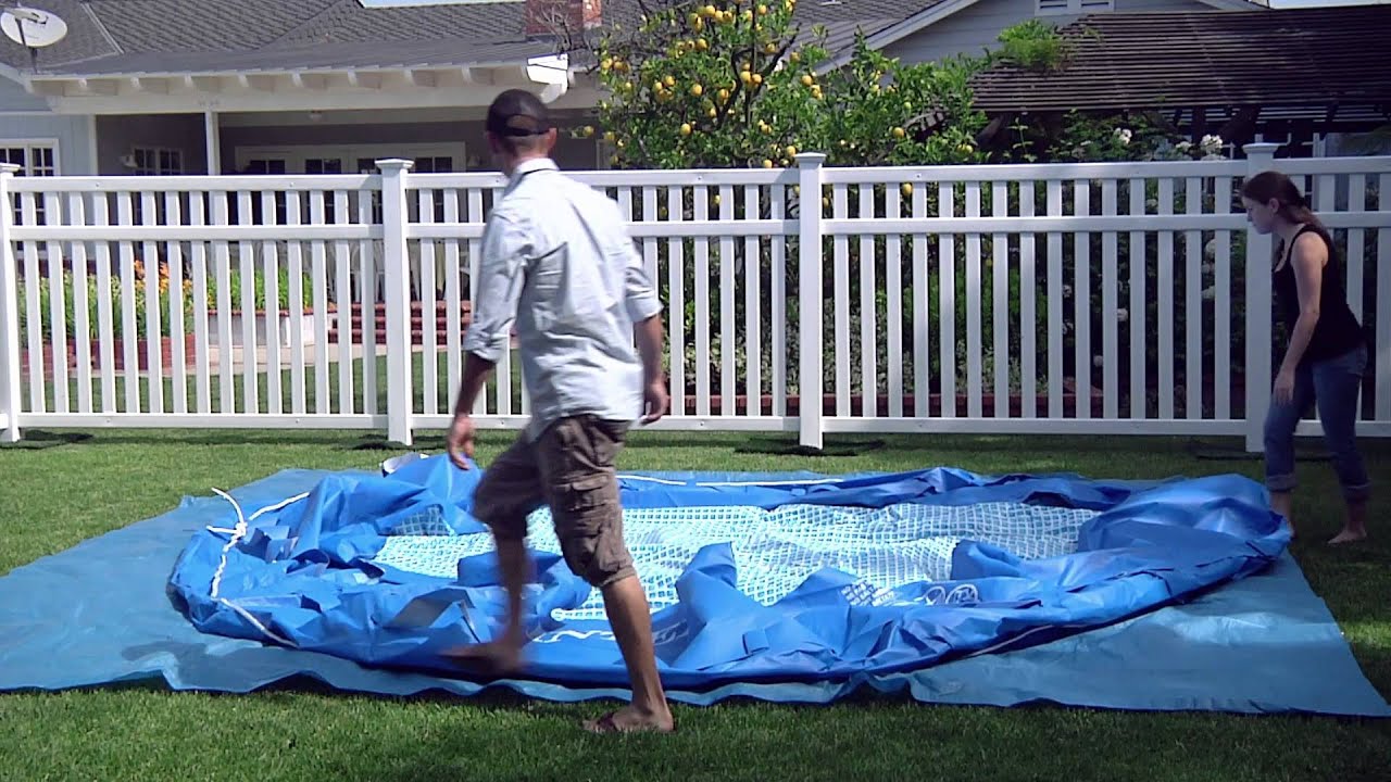 Intex Metal Frame Swimming Pool Set-Up