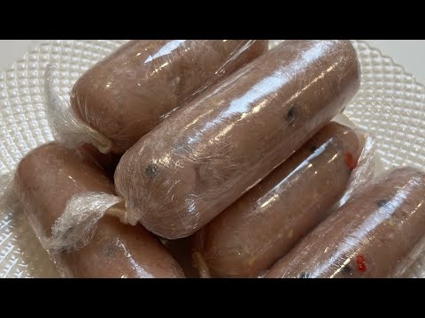 Homemade Pork Roll (Fermented Sausage)