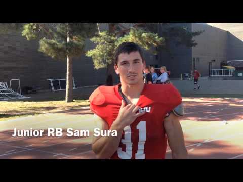 Post-Game Interviews w/SJU's Drake Matuska & Sam Sura - 2014 UW-River Falls