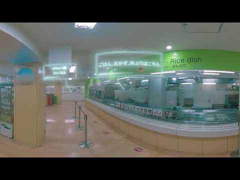 4K バーチャル360°VR[豊平キャンパス]『G'caFe（カウンター・レジ）』【北海学園大学　公式】