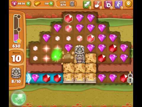 Diamond Digger Saga Level 674
