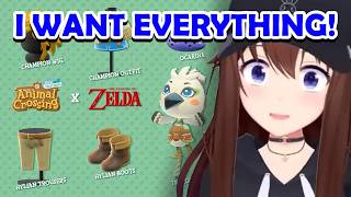 Sora Is Obsessed with the Animal Crossing x Zelda Collab