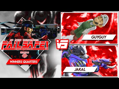 Failsafe Spring 2023 - GuyGuy (Luigi) Vs. Jakal (Wolf) - SSBU - Winners Quarters