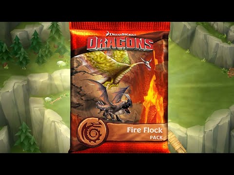 FIRE FLOCK PACK - Dragons: Rise of Berk