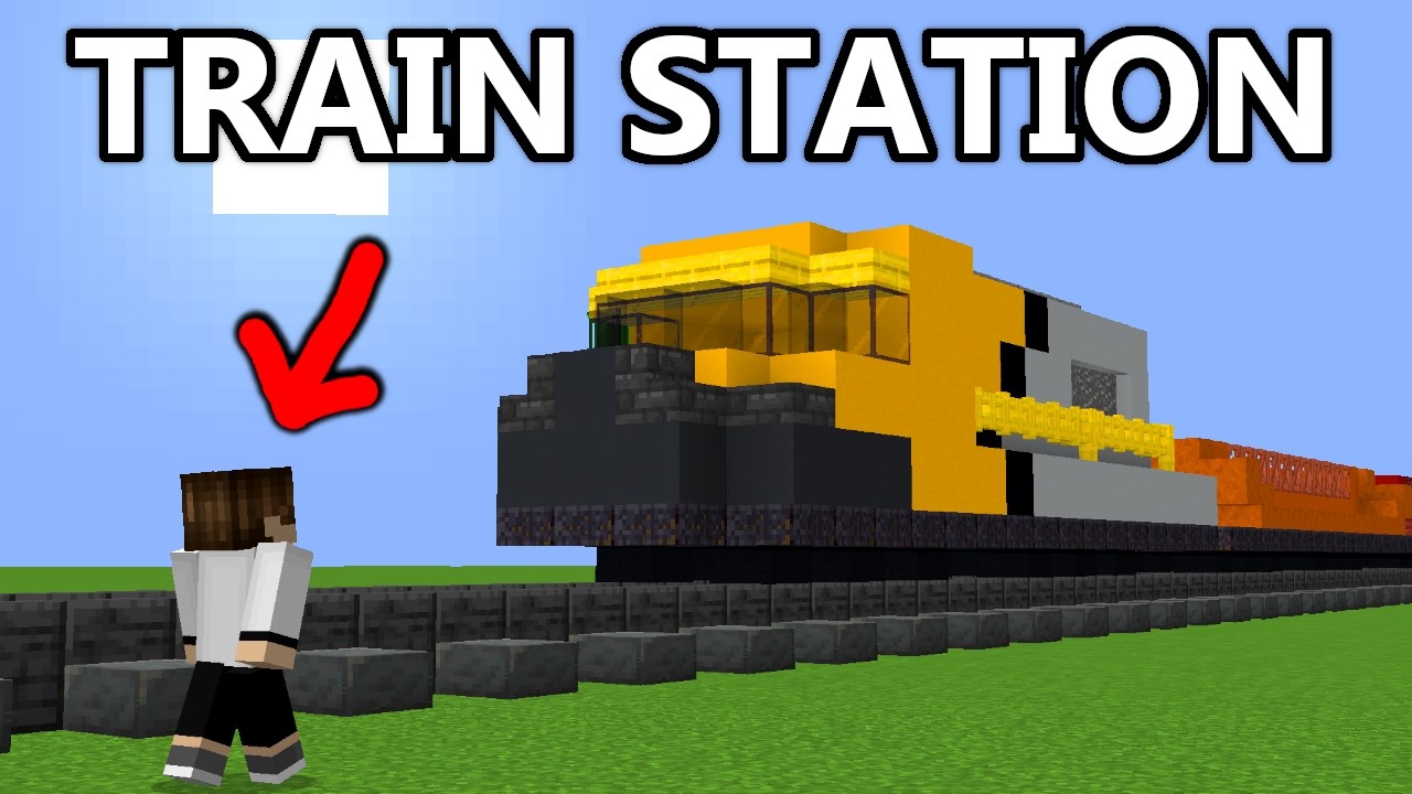 Minecraft: 15+ Train Station Build Hacks! [2026]