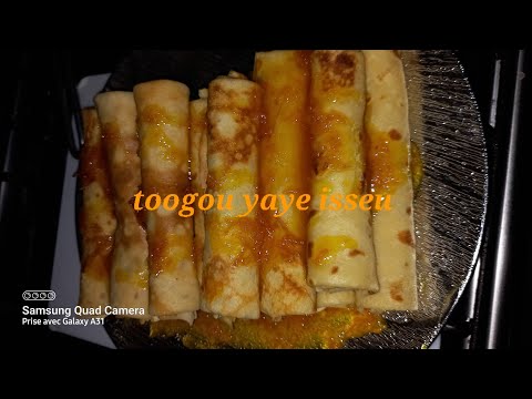 crêpes à l'orange  petit déjeuner goûter