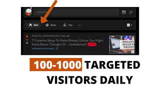 How To get Traffic From Reddit. [Step By Step For Beginners 2021] Reddit Traffic For Websites.