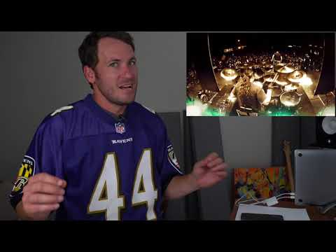 Guitar Teacher REACTS: Meshuggah - Bleed - Tomas Haake | LIVE 4K