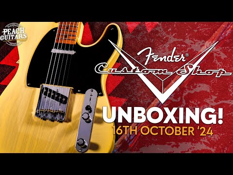 Fender Custom Shop Unboxing! | 16th October 2024