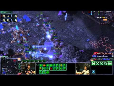 WCS Korea Nationals -- Grand Finals Match2 Set1