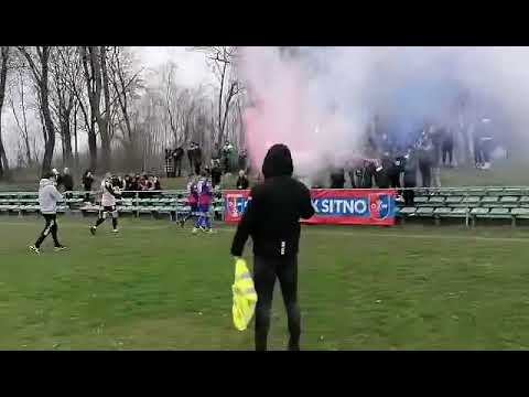 Potok Sitno - Delta Nielisz 02.04.2023 Podziękowanie kibiców