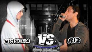 Riz Ahmed vs Skilla Mic | Spin The Mic 2006