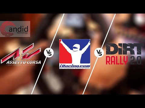 iRacing vs Assetto Corsa vs DiRT Rally 2 (Sim Comparison)